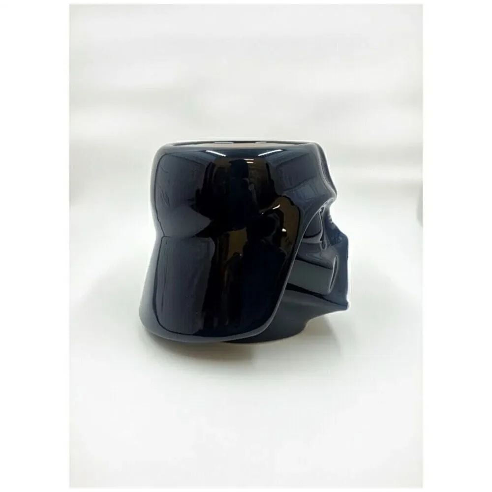 Star Wars Darth Vader Ceramic Mug Black Gloss Helmet Coffee Cup Collectible
